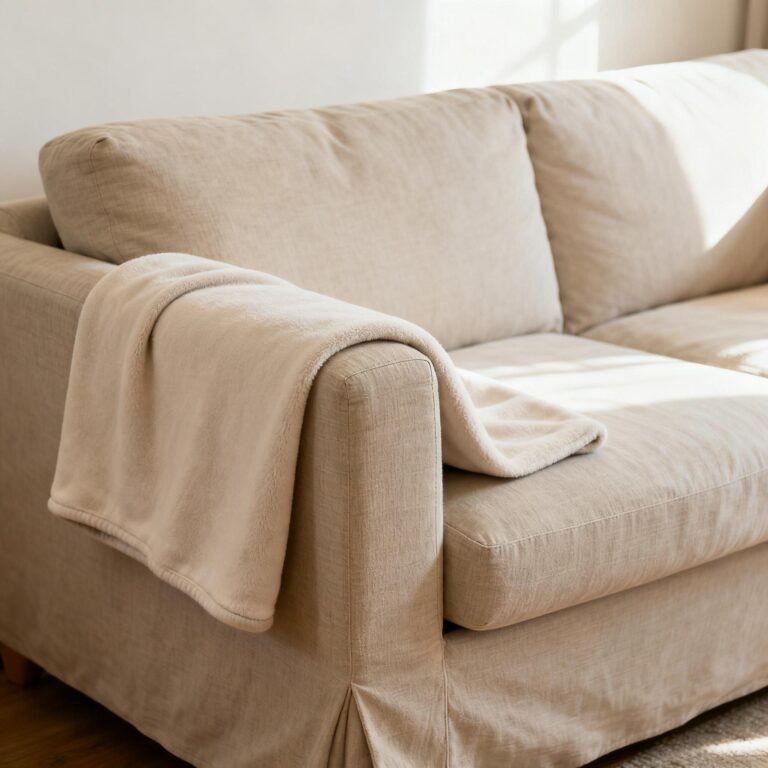 Free Blanket Mockup Generator