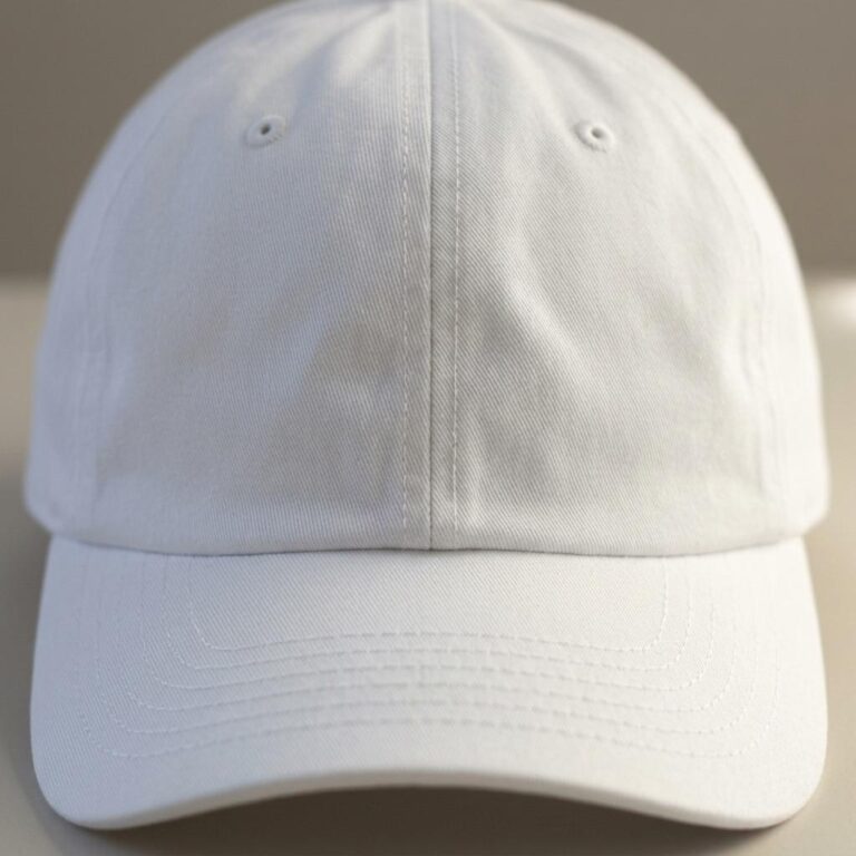 Yupoong 6245CM Dad Hat Mockup - Studio Close-Up, Free to Customize