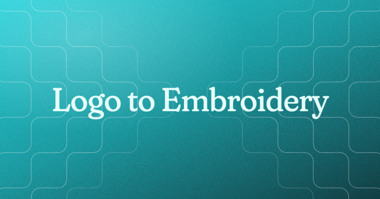 Logo to Embroidery