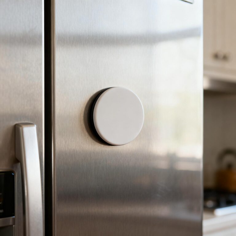 Free Fridge Magnet Mockup Generator