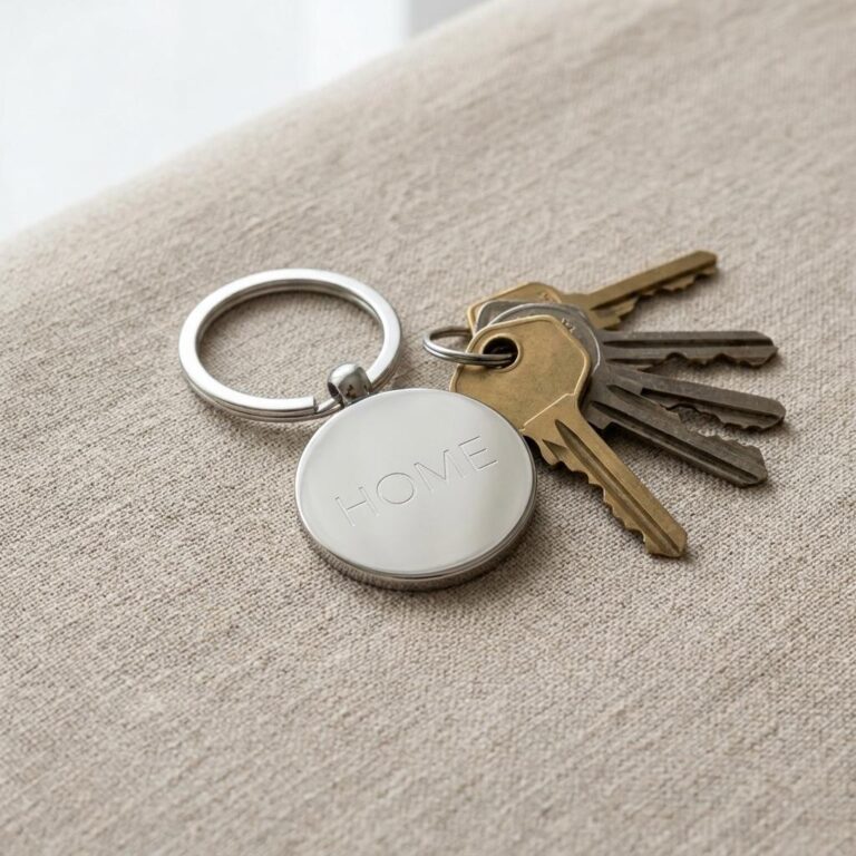 Free Keychain Mockup Generator