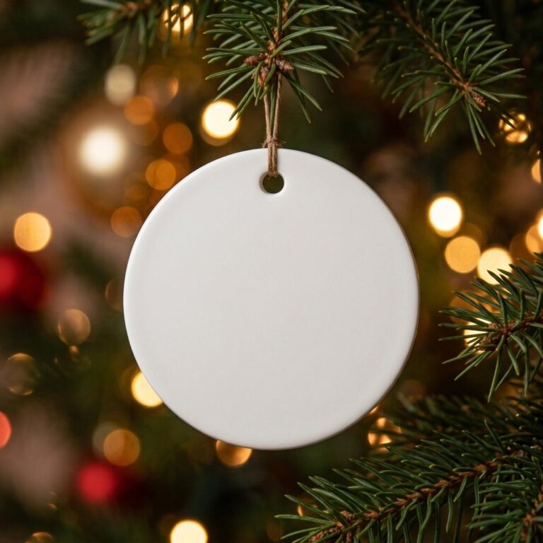 Free Ornament Mockup Generator